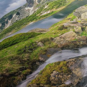 Tablou - Vedere la Muntele Rila (120x50 cm)