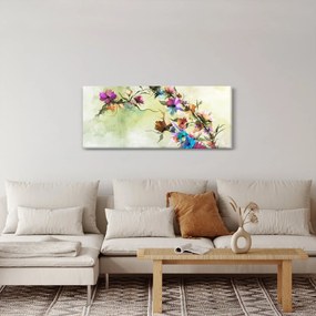 Tablou - Pictua cu flori (120x50 cm)