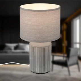 Brilo - Lampă de masă INO 1xE14/10W/230V, gri