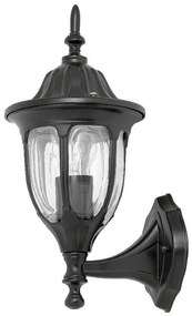 Aplica de perete exterior IP43, up light, negru Milano 8342 RX