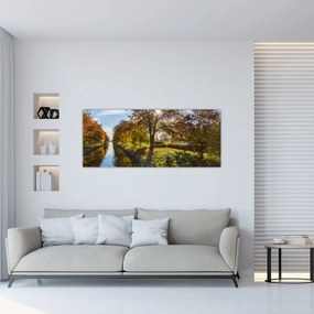 Tablou cu canal de apă (120x50 cm), în 40 de alte dimensiuni noi