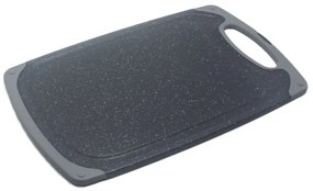 Placa de taiat Voltz V51635BL, Fata-verso, 40x24 cm, Gri grafit
