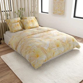 Lenjerie de pat din microfibra PALMERA crem Dimensiune lenjerie de pat: 70 x 80 cm | 140 x 200 cm
