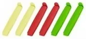Set de 6 piese de cleme pentru pungiTescoma  PRESTO, 9 cm