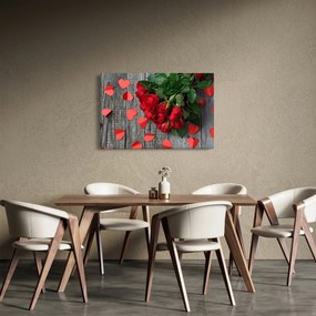 Tablou cu trandafiri (90x60 cm)