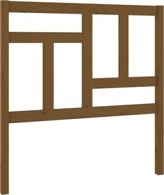 vidaXL Tăblie de pat, maro miere, 80,5x4x100 cm, lemn masiv de pin