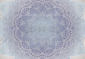 Fototapet - Mandala din beton (147x102 cm)
