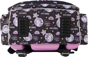 Set ghiozdan din 5 piese pentru fete - Unicorn