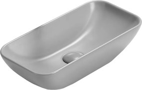 Mexen Klara chiuvetă de blat 46 x 23 cm, gri deschis mat - 21564661