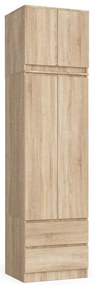 Suprastructură pentru dulap Sashka II (Stejar sonoma). 1070789