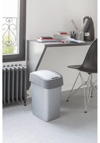 Coș de gunoi Curver Pacific, 45 l, gri
