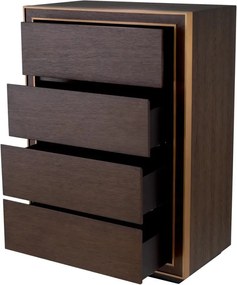 Dulapior inalt cu 4 sertare design elegant LUX Camelot high