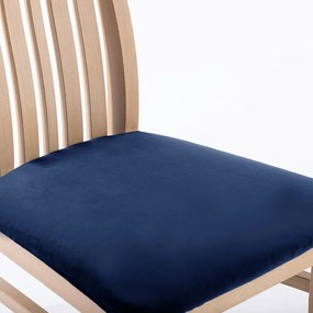 Restilo Husă elastică pentru scaun Sento indigo, 40 x 40 + 5 cm