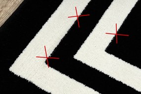 Covor HAMPTON cadru negru - SECUNDAR-COTATI PRODUSUL