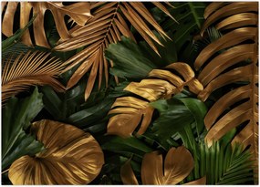 Tablou - Frunze aurii (70x50 cm)