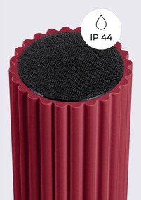 Plafonieră burgundy cu abajur din sticlă ø 12 cm Orbital – Sollux