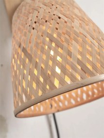 Aplica de perete eco din bambus Java nat/15x17, natural