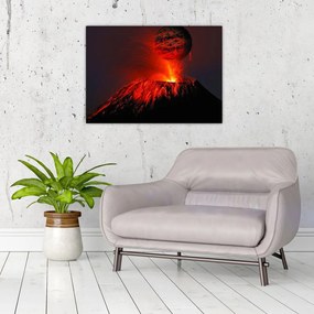 Tablou cu vulcan (70x50 cm), în 40 de alte dimensiuni noi