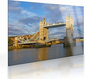 Tablou pe sticlă - Tower Bridge (70x50 cm)