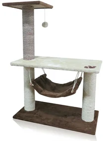 Tommi Scărpinătoare pentru pisici Alcina Grandemokka, 75 x 40 x 106 cm