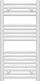 Novaservis - Radiator de baie tip scară 365W/230V 90x45 cm alb rotunjit