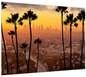 Tablou - Panorama din Los Angeles (70x50 cm)