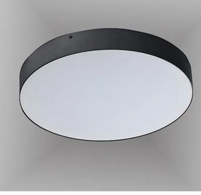 Plafoniera LED design slim MONZA II R50 3000K neagra ZZ AZ3674