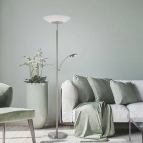 Lampadar LED dimabil Paul Neuhaus ALFRED 1xLED/28W+1xLED/4W/230V crom