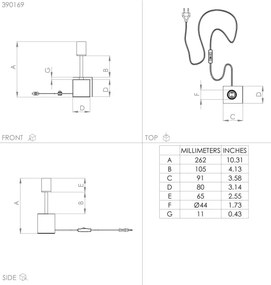 Lampă de masă Eglo 390169 CARMITA 1xE27/40W/230V auriu/marmură albă
