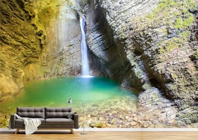 Tapet Premium Canvas - Cascada din Slovenia