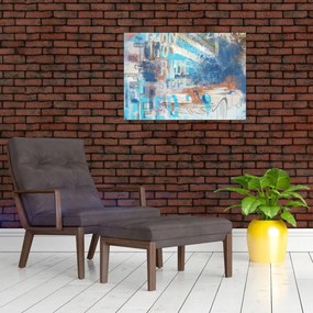 Tablou - Născut să călătorească (70x50 cm)