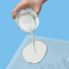 Set creativ pentru copii cu mulaj si pictura - Baby unicorn