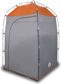 vidaXL Cort de duș, gri, impermeabil