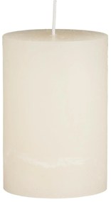 IB Laursen Lumanare stalp RUSTIC CREAM 10 cm crem