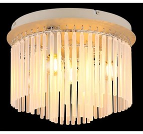 Globo 15698DB - Plafonieră GORLEY 5xE14/40W/230V Ø 32 cm