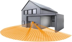 STEINEL 603113 - Senzor mișcare exterior IS 180-2 negru IP54