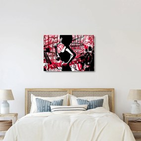 Tablou pe sticlă - Jazz (70x50 cm)