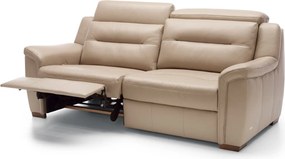 Canapea lemn masiv SALMO recliner 212×93(107)×103 cm