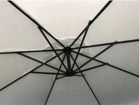 Umbrelă pliabilă verde pentru grădină 350cm