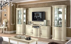 Set lemn masiv crem Living Caterina