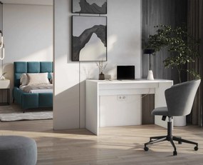 Birou NEVY 120x60 cm, alb