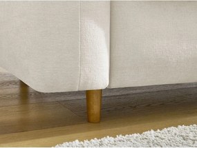 Canapea bej pentru dormitul zilnic/extensibilă 220 cm Cocoone – Bobochic Paris