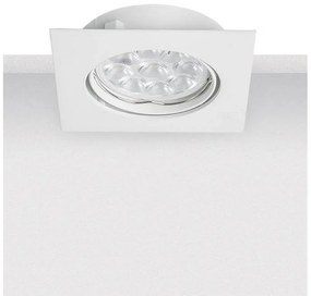 Spot incastrabil directionabil GU10 Deric alb