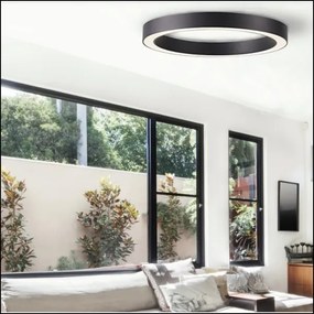 Azzardo AZ5041 - Plafonieră LED dimabilă MARCO LED/100W/230V negru + + telecomandă