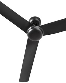 Ventilator de tavan cu telecomanda PUNT M negru