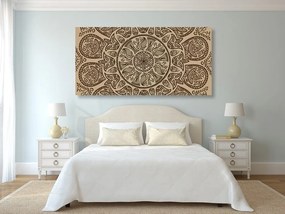 Tablou Mandala cu model natural abstract