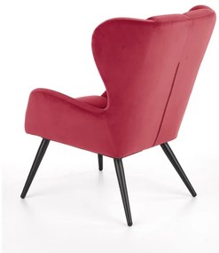 Fotoliu CHATEU roșu închis