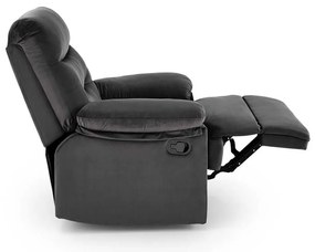 Scaun reclinabil Josh, negru