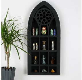 Organizator de perete Vanute 10 (negru) . 1094456