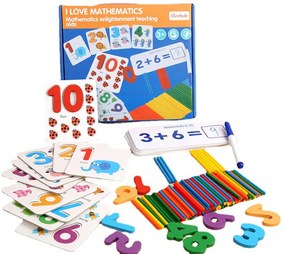 Îmi plac jocurile de dezvoltare matematică.